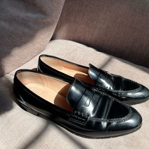 J. Crew Black Patent Shoes Sz6